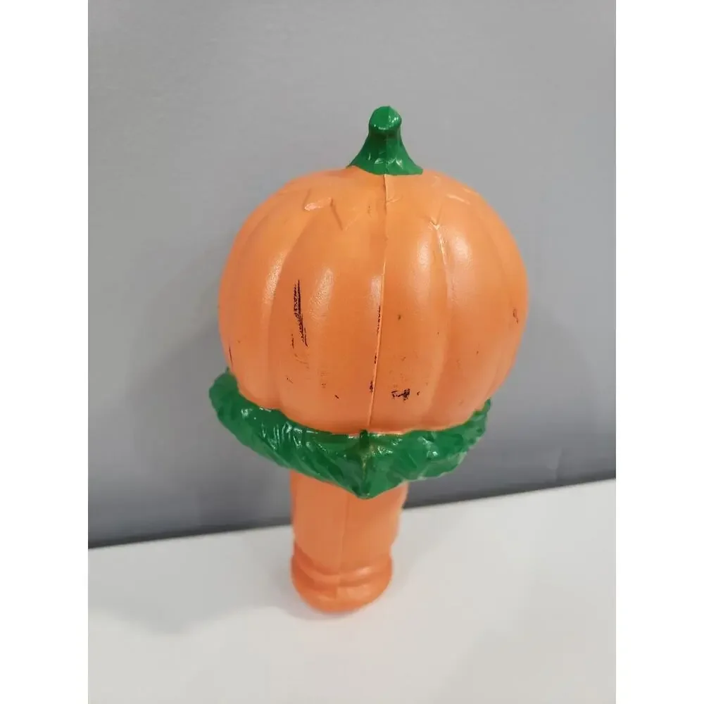 VTG‎ HALLOWEEN JACK O’ LANTERN AND BLACK CAT BLOW MOLD CANDY TOPPER 4